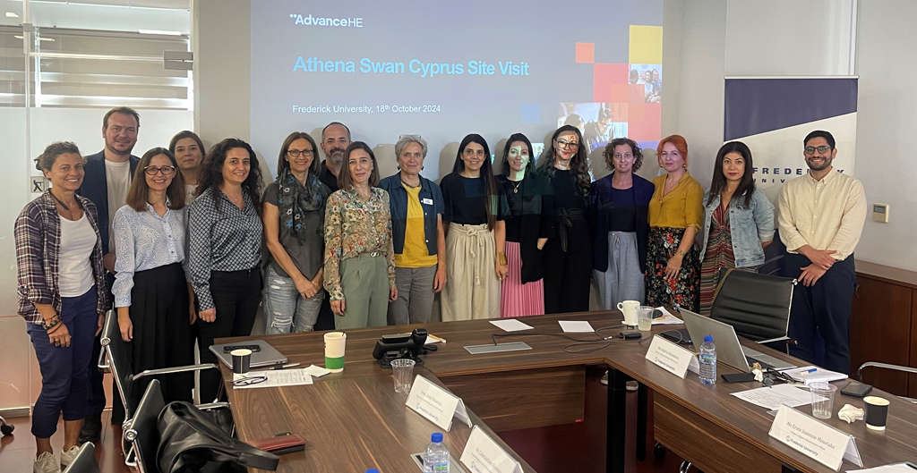 ATHENA SWAN CYPRUS VISIT Frederick University 2025