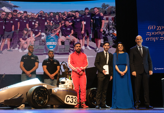 Frederick University 60 years celebration FUF Racing Team Michael Michaelides award 2026